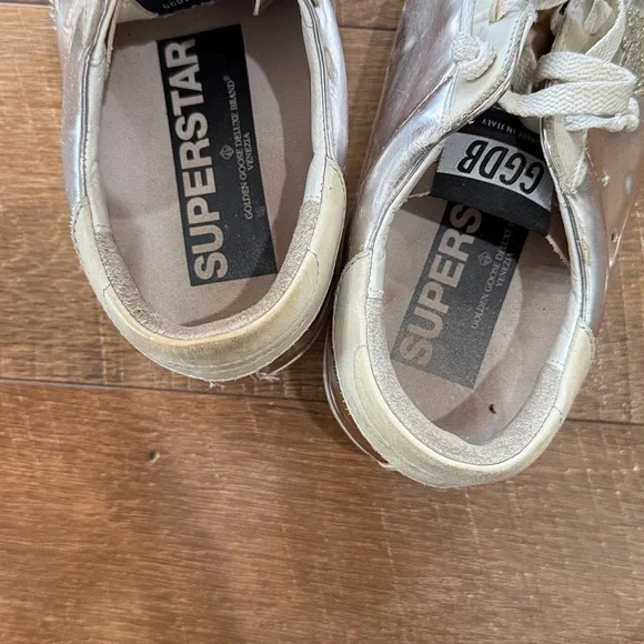 Golden Goose Metallic Sneakers